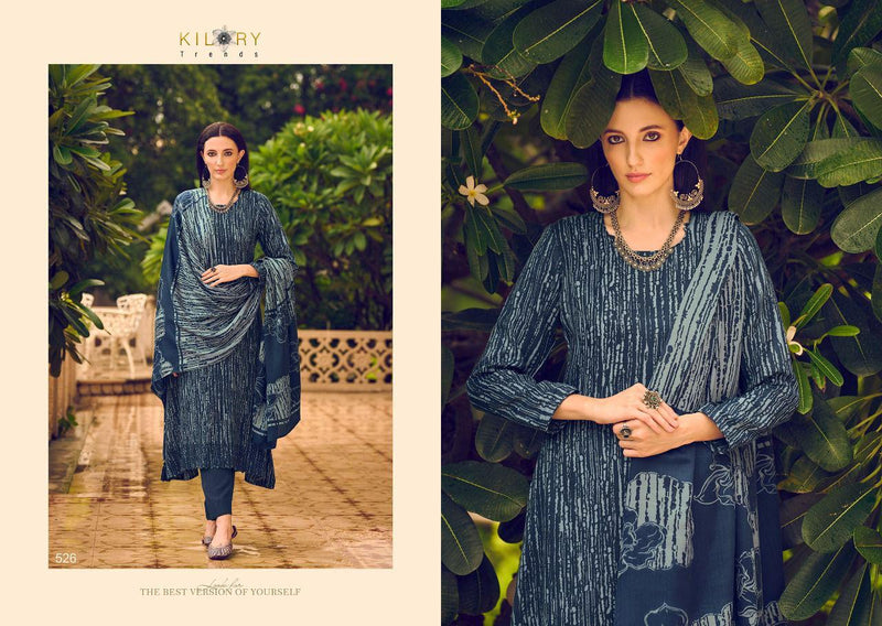 Kilory Trends Ensemble Pashmina With Heavy Embroidery Work Stylish Designer Casual Wear Salwar Kameez
