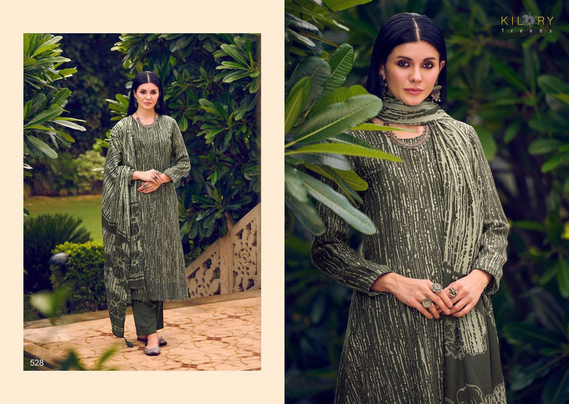 Kilory Trends Ensemble Pashmina With Heavy Embroidery Work Stylish Designer Casual Wear Salwar Kameez