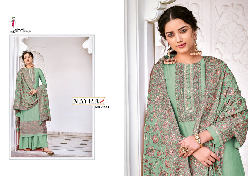 Eba Lifestyle Nayra Vol 2 Viscose Silk Heavy Embroidery Work Salwar Kameez