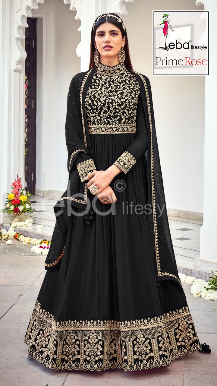 Eba Lifestyle Prime Rose Vol 3 Georgette With Heavy Embroidery