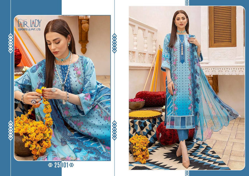 Fair Lady  Aniiq Chunari Lawn Cotton Print Stylish Designer Salwar Kameez