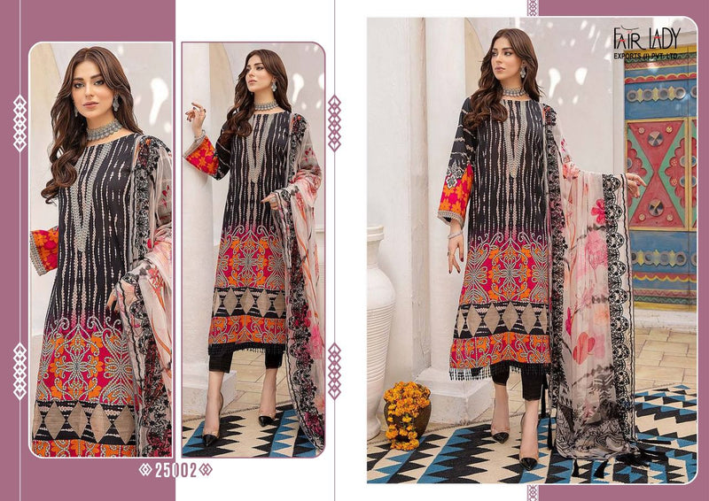 Fair Lady  Aniiq Chunari Lawn Cotton Print Stylish Designer Salwar Kameez