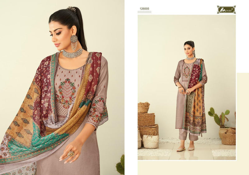 Kesar Fanna Lawn Cotton Printed Party Wear Salwar Kameez With Fancy Embroidery