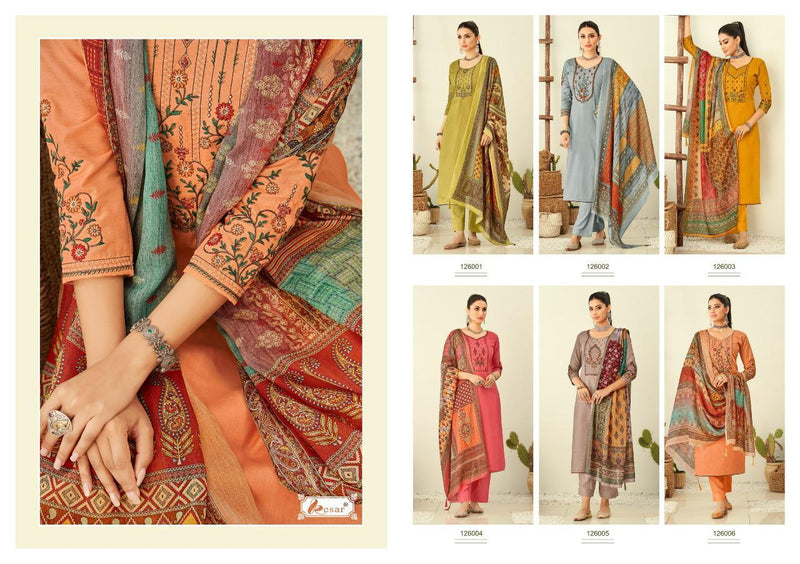Kesar Fanna Lawn Cotton Printed Party Wear Salwar Kameez With Fancy Embroidery