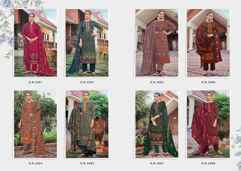 Roli Moli Fanna Vol 2 Pashmina With Heavy Beautiful Work Stylish Designer Salwar Kameez