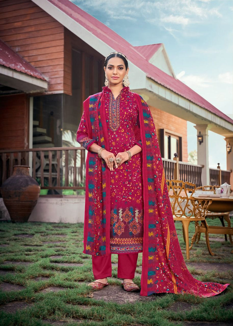 Roli Moli Fanna Vol 2 Pashmina With Heavy Beautiful Work Stylish Designer Salwar Kameez