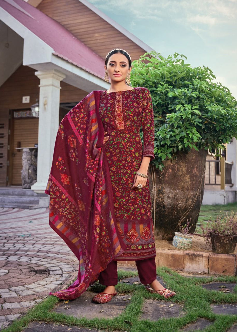 Roli Moli Fanna Vol 2 Pashmina With Heavy Beautiful Work Stylish Designer Salwar Kameez