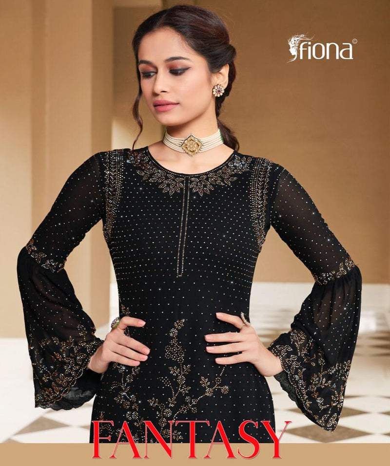 Fiona Fantasy Georgette With Heavy Beautiful Work Stylish Designer Party Wear Salwar Kameez
