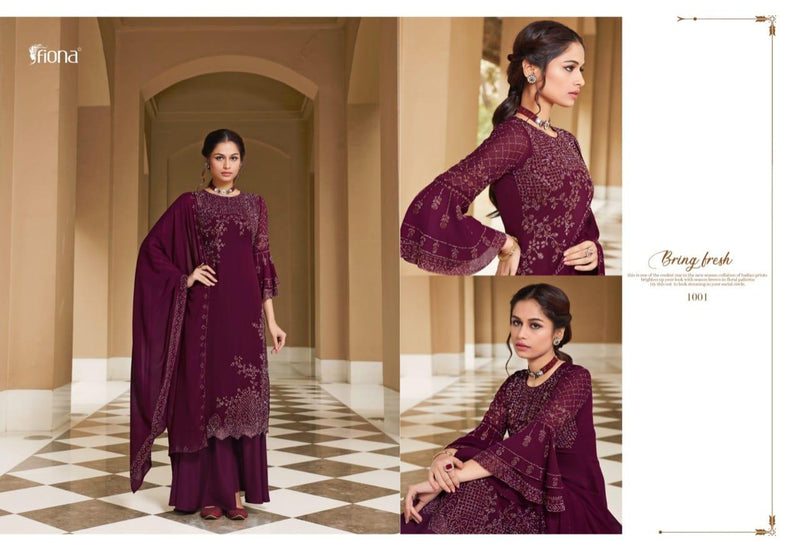 Fiona Fantasy Georgette With Heavy Beautiful Work Stylish Designer Party Wear Salwar Kameez