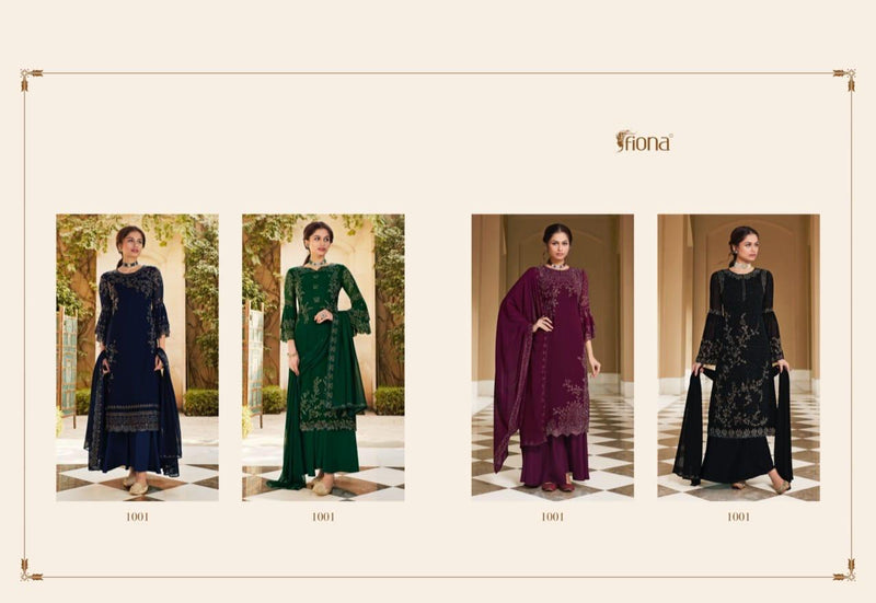 Fiona Fantasy Georgette With Heavy Beautiful Work Stylish Designer Party Wear Salwar Kameez