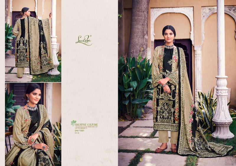 Levisha Farhna Pashmina With Fancy Work Stylish Designer Casual Look Pakistani Salwar Kameez