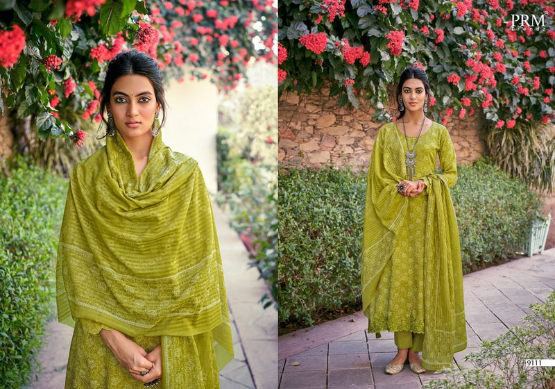 Prm Trendz Fazia Jam Cotton Digital Print Salwar Kameez With Fancy Embroidery