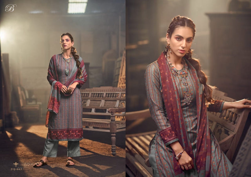 Belliza Felix Pashmina With Fancy Work Stylish Designer Party Wear Salwar Kameez
