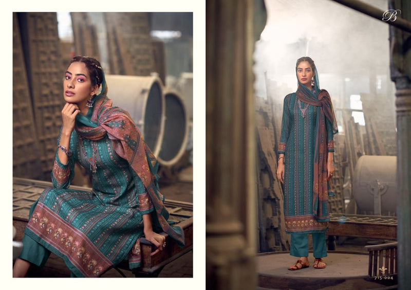 Belliza Felix Pashmina With Fancy Work Stylish Designer Party Wear Salwar Kameez