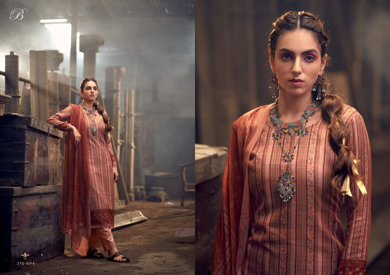 Belliza Felix Pashmina With Fancy Work Stylish Designer Party Wear Salwar Kameez