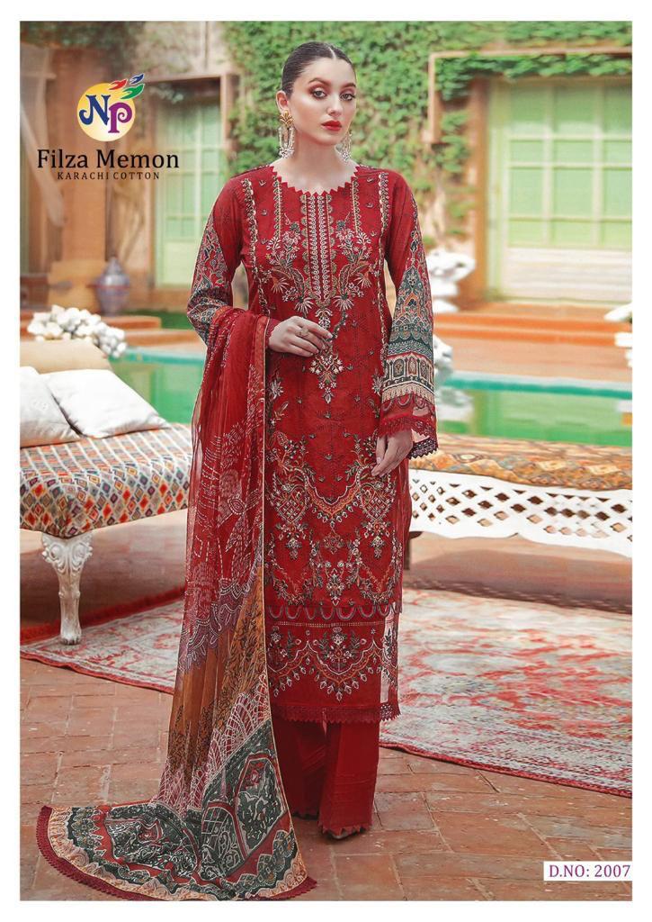 Nand Gopal Filza Memon Vol 2 Pure Cotton With Beautiful Work Stylish Designer Fancy Salwar Kameez