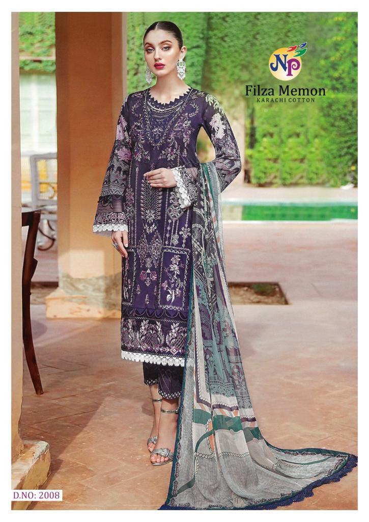 Nand Gopal Filza Memon Vol 2 Pure Cotton With Beautiful Work Stylish Designer Fancy Salwar Kameez
