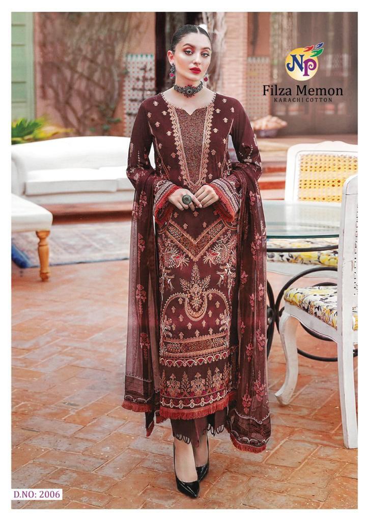 Nand Gopal Filza Memon Vol 2 Pure Cotton With Beautiful Work Stylish Designer Fancy Salwar Kameez