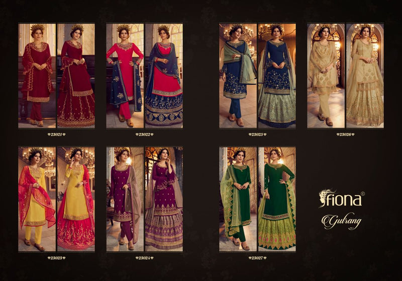 Fiona Gulrang Fancy  Party Wear Salwar Suit
