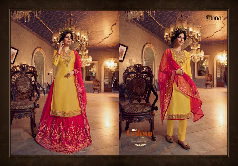 Fiona Gulrang Fancy  Party Wear Salwar Suit