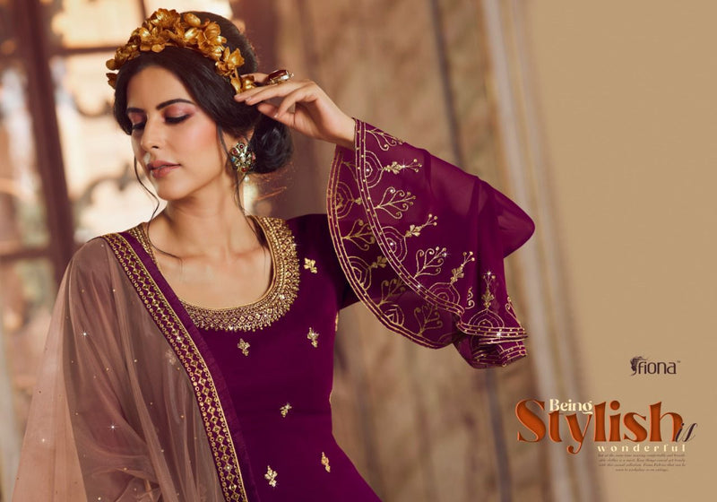 Fiona Gulrang Fancy  Party Wear Salwar Suit