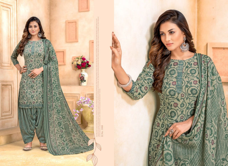 Shiv Gori Silk Mills Fiona Vol 2 Cotton Fancy Printed Patiyala Style Festive  Wear Salwar Suits