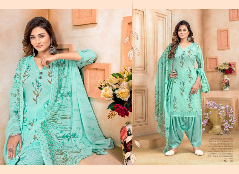 Shiv Gori Silk Mills Fiona Vol 2 Cotton Fancy Printed Patiyala Style Festive  Wear Salwar Suits