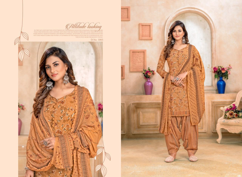 Shiv Gori Silk Mills Fiona Vol 2 Cotton Fancy Printed Patiyala Style Festive  Wear Salwar Suits