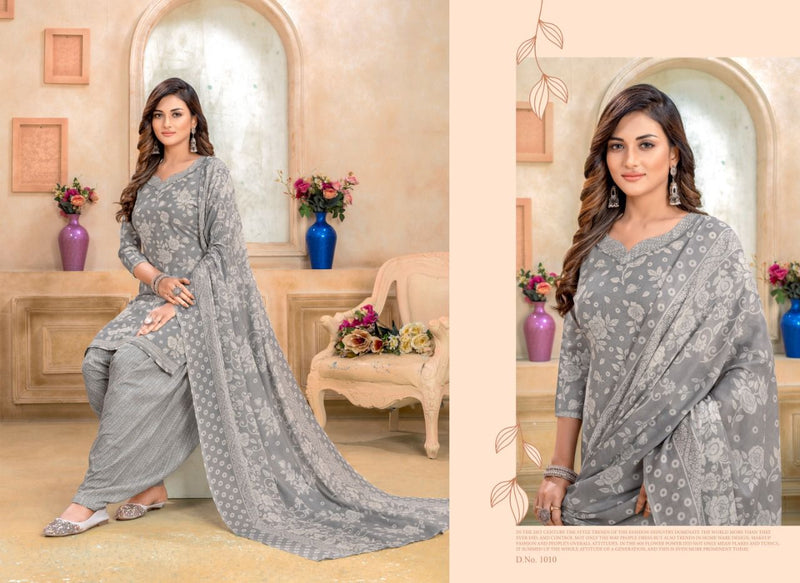 Shiv Gori Silk Mills Fiona Vol 2 Cotton Fancy Printed Patiyala Style Festive  Wear Salwar Suits
