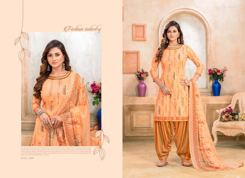 Shiv Gori Silk Mills Fiona Vol 2 Cotton Fancy Printed Patiyala Style Festive  Wear Salwar Suits