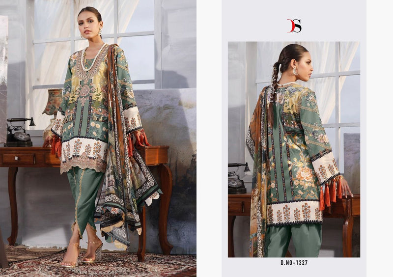 Deepsy Suits Firdous Lawn Vol 22 Nx Cotton Party Wear Embroidered Salwar Suits