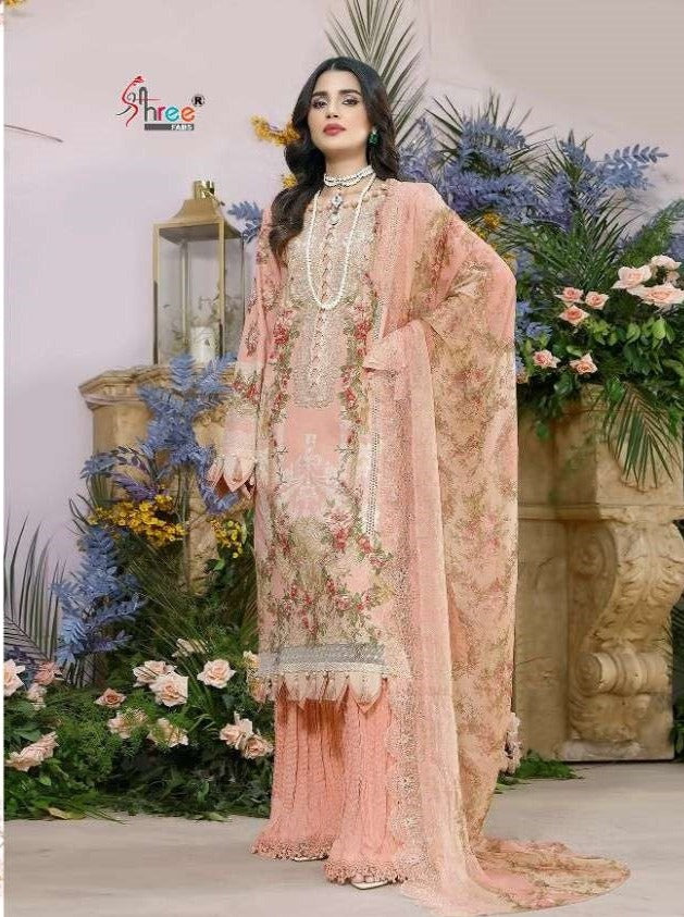 Shree Fabs Firdous Premium Collection Vol 3 NX Cotton Pakistani Style Party Wear Salwar Kameez