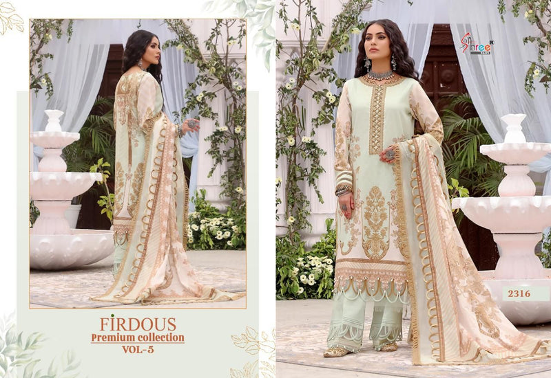 Shree Fabs Dno 2314 To 2321 Pure Cotton With Heavy Embroidery Pakistani Stylish Designer Party Wear Salwar Kameez