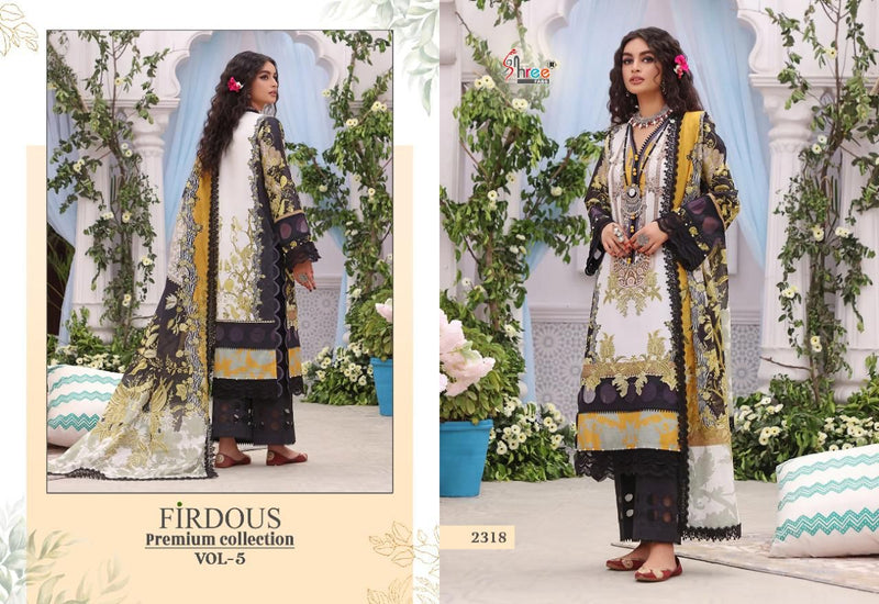Shree Fabs Dno 2314 To 2321 Pure Cotton With Heavy Embroidery Pakistani Stylish Designer Party Wear Salwar Kameez