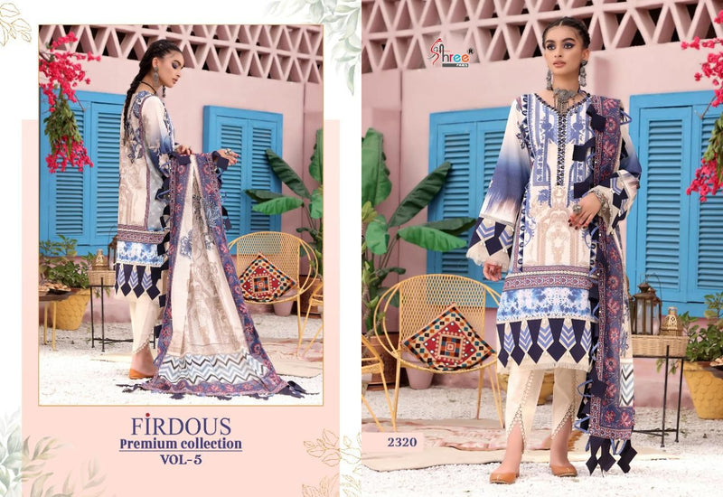 Shree Fabs Dno 2314 To 2321 Pure Cotton With Heavy Embroidery Pakistani Stylish Designer Party Wear Salwar Kameez