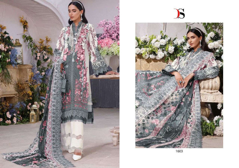 Deepsy Suits Firdous Premium Lawn 22 Cotton Printed Pakistani Style Party Wear Salwar Suits