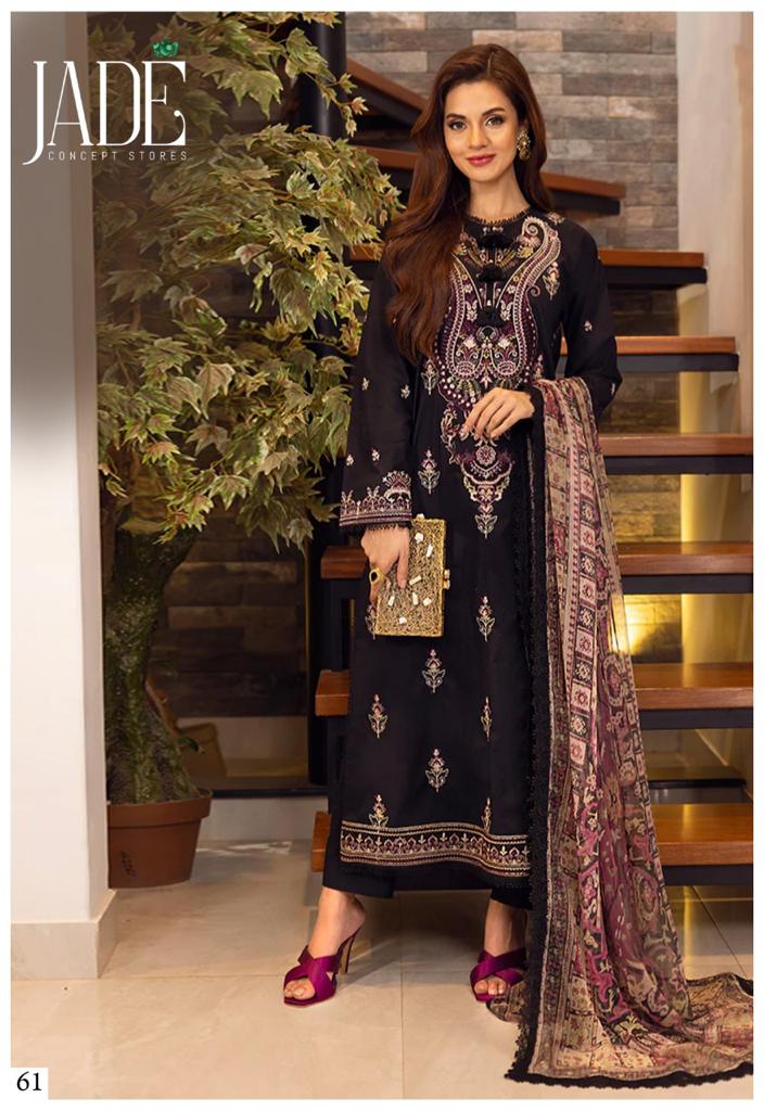 Jade Firdous Urbane Exclusive Heavy Lawn Collection Vol 7 Stylish Designer Casual Wear Salwar Kameez