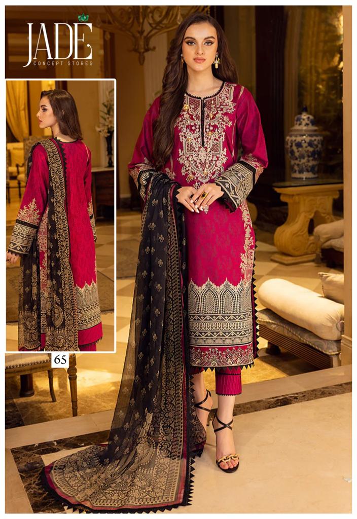 Jade Firdous Urbane Exclusive Heavy Lawn Collection Vol 7 Stylish Designer Casual Wear Salwar Kameez