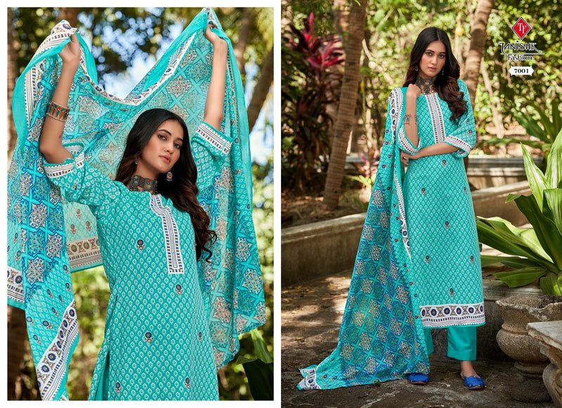 Tanishk Fashion Firdous Vol 3 Cotton Printed Fancy Designer Salwar Kameez