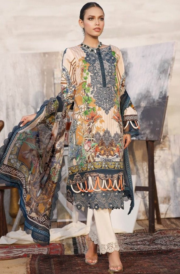 Deepsy Suits Firdous Lawn 22 Cotton Pakistani Style Festive Wear Salwar Kameez