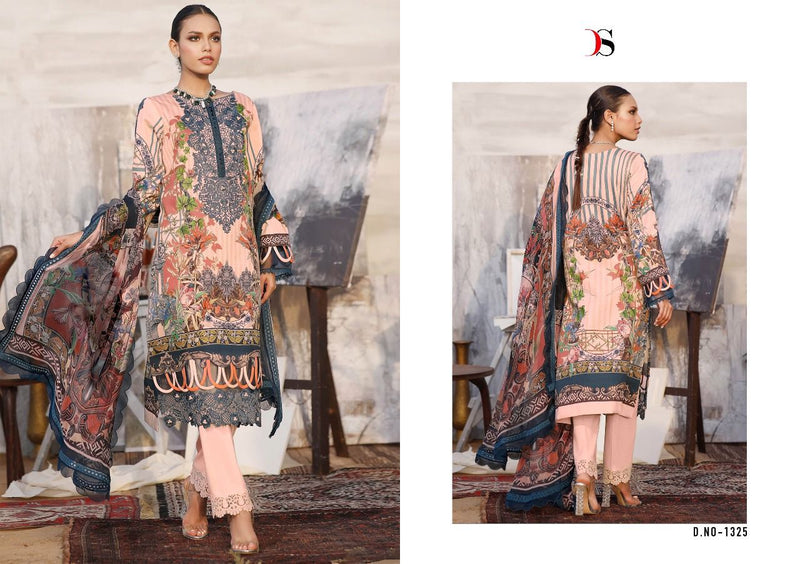 Deepsy Suits Firdous Lawn 22 Cotton Pakistani Style Festive Wear Salwar Kameez