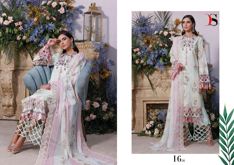 Deepsy Suits Firdous Premium Lawn 22 Vol 2 NX Cotton Embroidered Pakistani Style Party Wear Salwar Suits