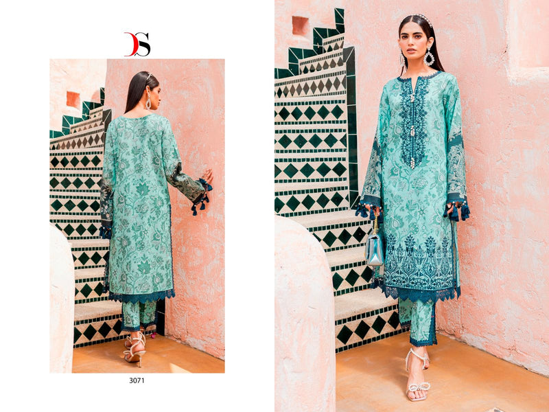 Deepsy Suits Firdous Flora Pure Cotton Heavy Patch Embroidery Work Pakistani Designer Salwar Kameez