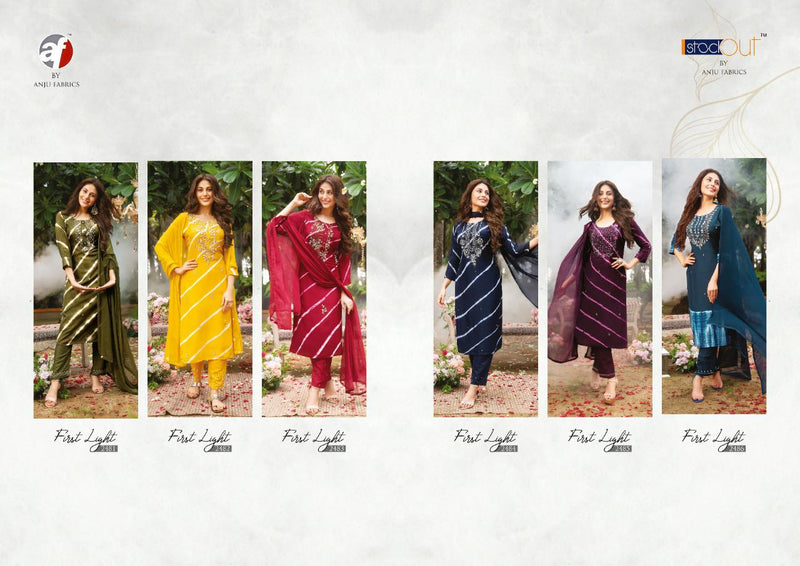Anju Fabrics First Light Viscose Hand Work Stylish Designer Party Wear Kurti