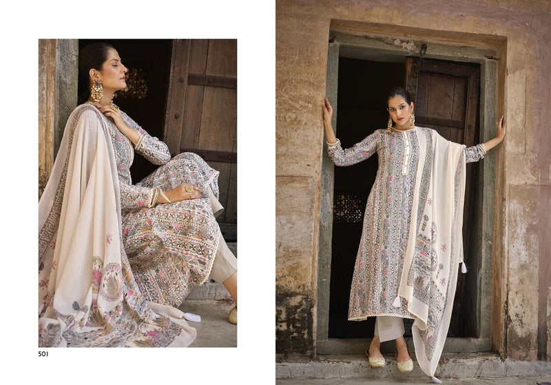 Sadhana Fitoor Pashmina With Fancy Printed Work Stylish Designer Casual Wear Salwar Kameez