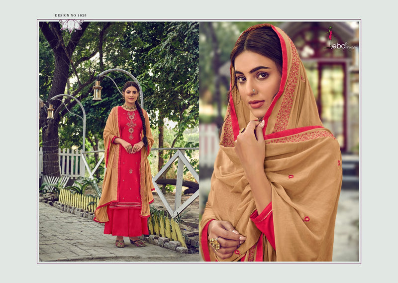 Eba Lifestyle Fitoor Vol 1 Jam Cotton Fancy Festive Wear Salwar Suits
