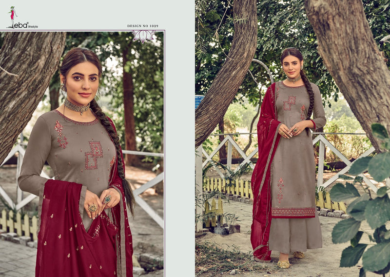 Eba Lifestyle Fitoor Vol 1 Jam Cotton Fancy Festive Wear Salwar Suits