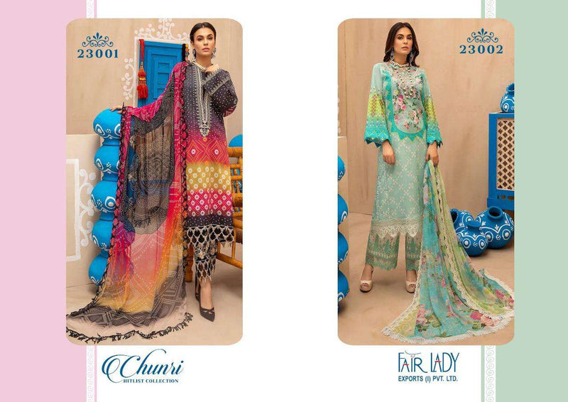 Fairlady Chunari Hitlist Collection Lawn Cotton Digital Print Pakistani Salwar Kameez
