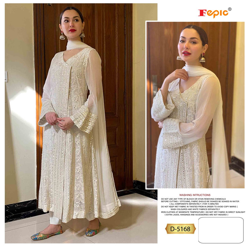 Fepic Rosemeen D 5168 Georgette Heavy Embroidery Work Salwar Kameez