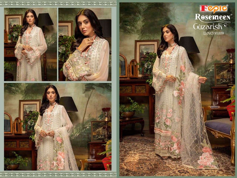 Fepic Suit Guzarish Fancy Designer Geogette Work Pakistani Suit
